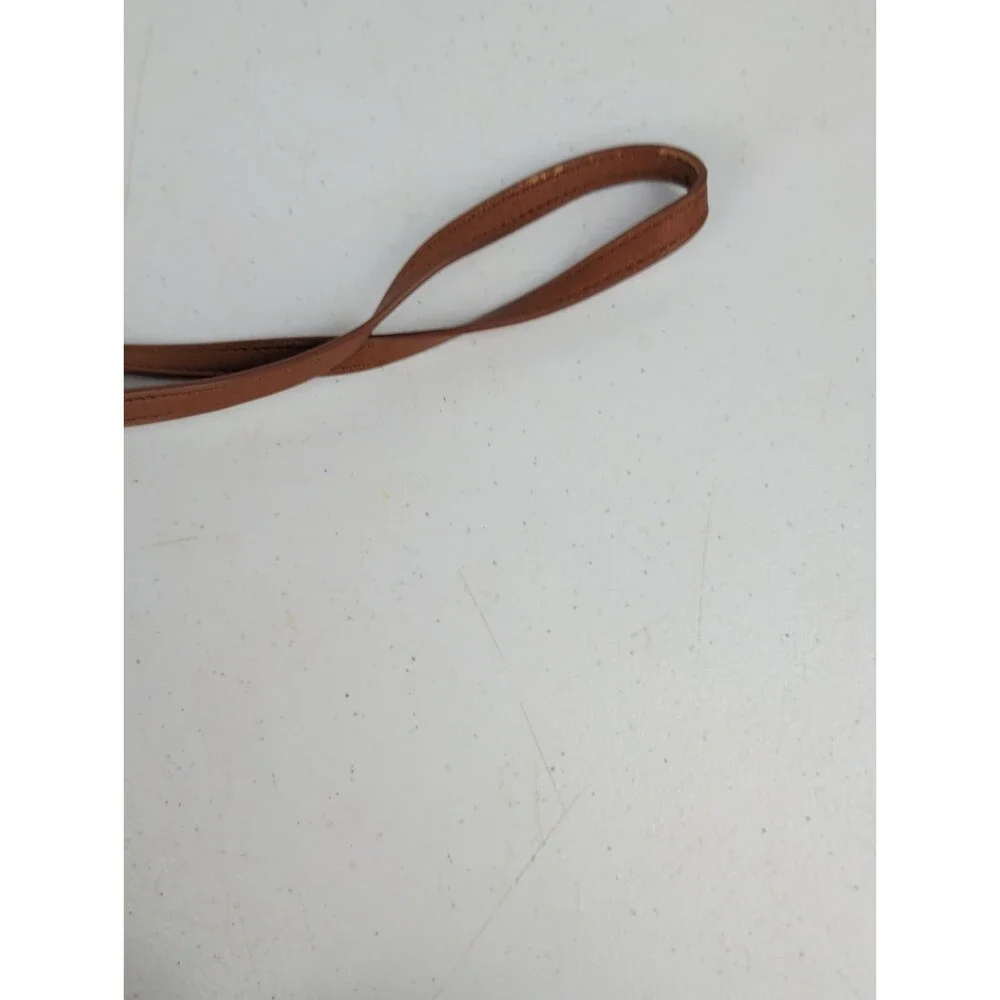 The Sak Iris Crossbody Black Leather Crossbody Wallet Wristlet Bag Brown